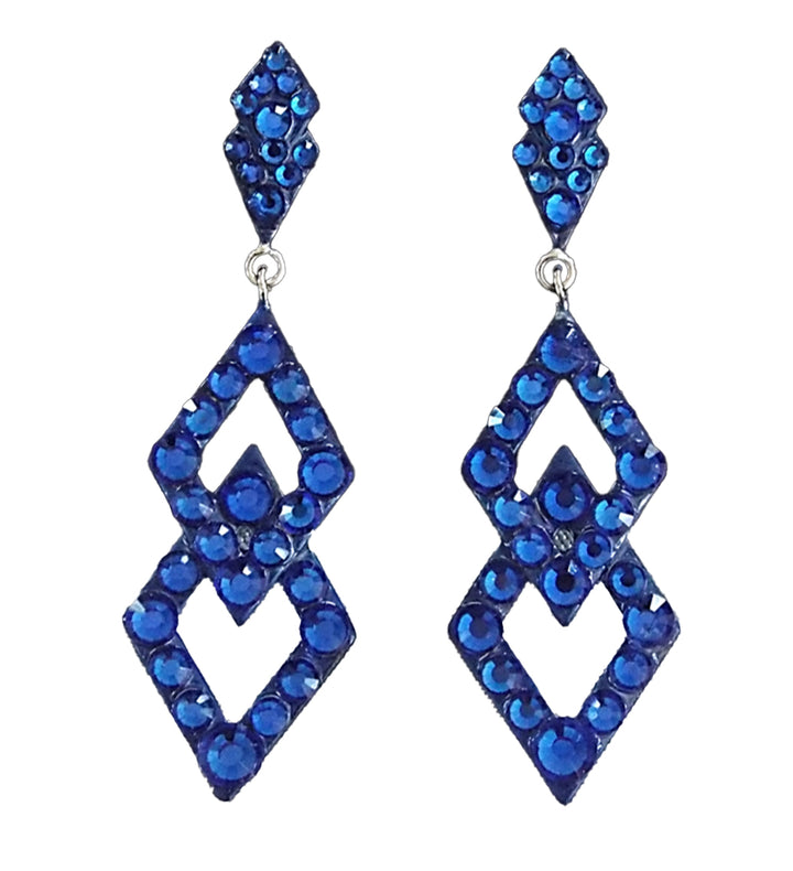 Audrey Small Sapphire Ab European Dangle Earrings